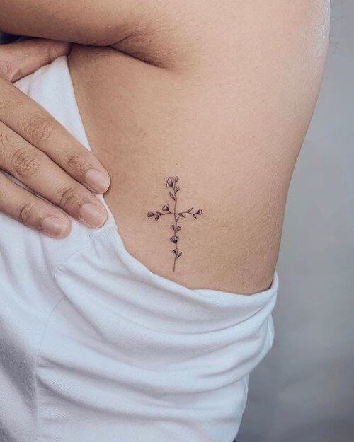 110+ Amazing Cross Tattoo Designs For Women [2023] You Need To Check Out - Girl Shares Tips