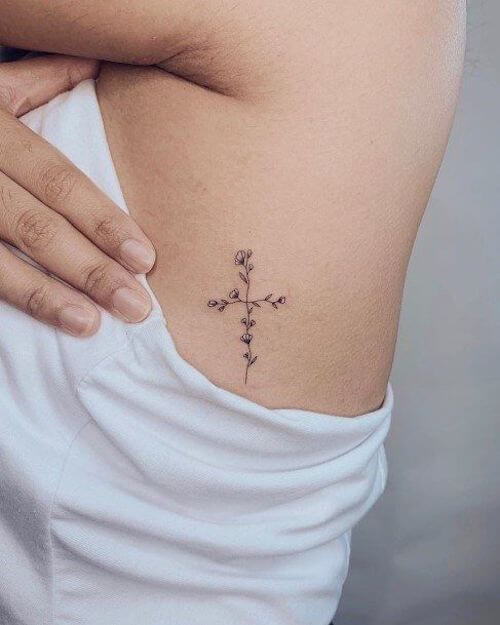 cross tattoo designs for women