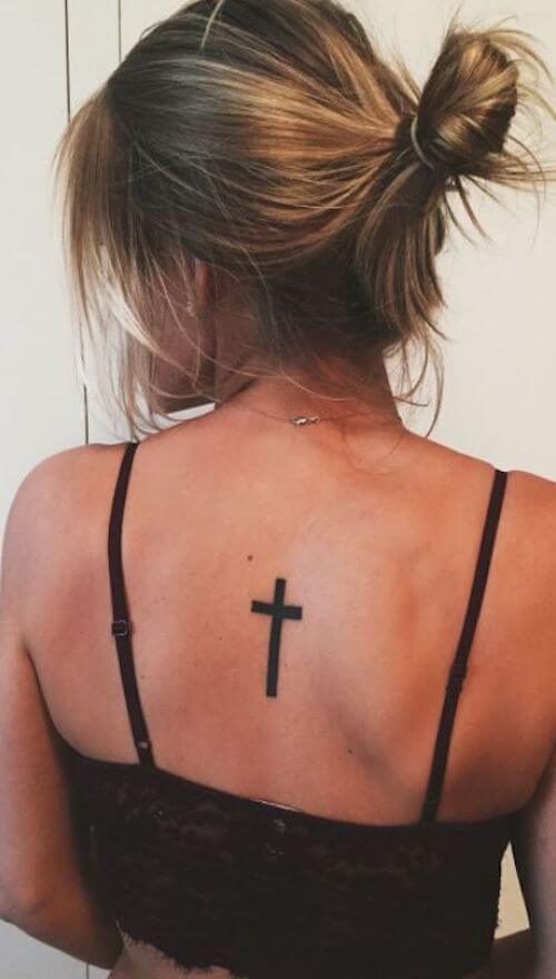 cross tattoo designs for women