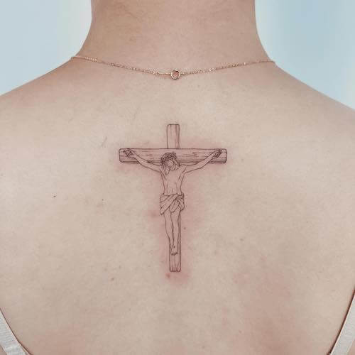 cross tattoo designs for women