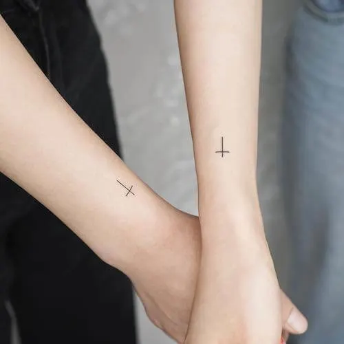 cross tattoo designs for women