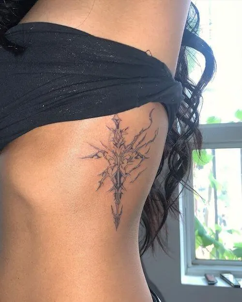 cross tattoo designs for women