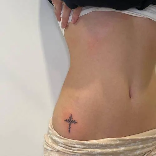 cross tattoo designs for women