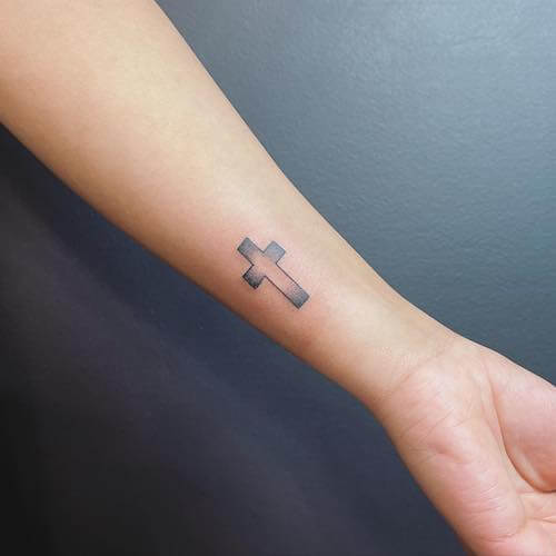 cross tattoo designs for women