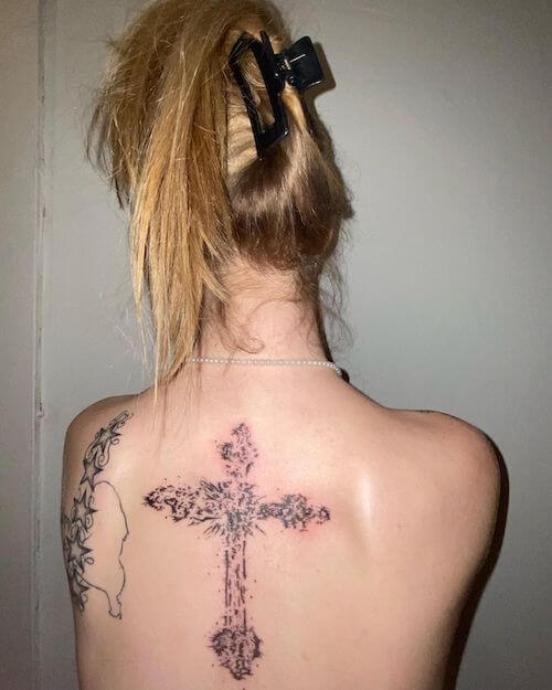 cross tattoo designs for women