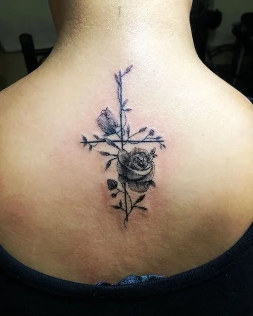 cross tattoo designs for women