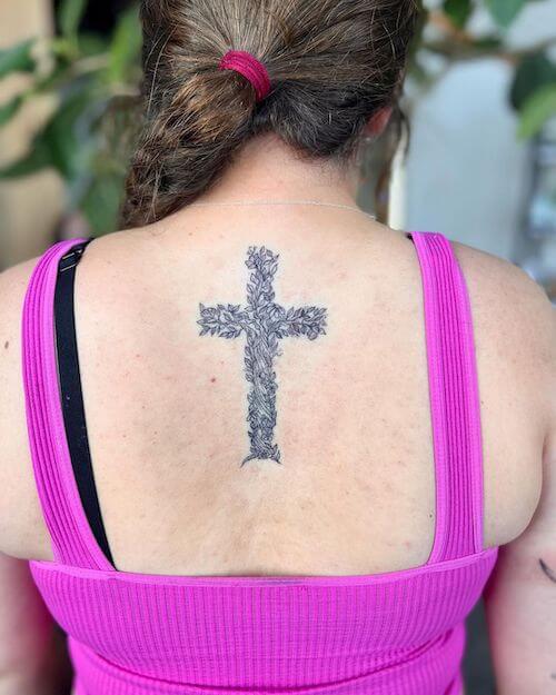 50 Best Cross Tattoos For Men  Women in 2022  TattooTab