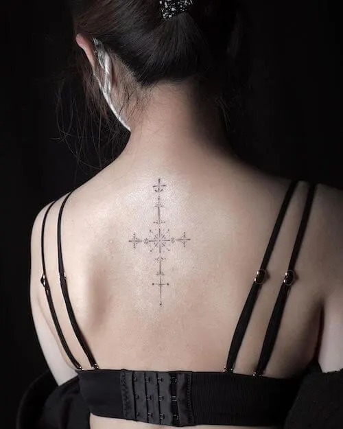 cross tattoo designs for women