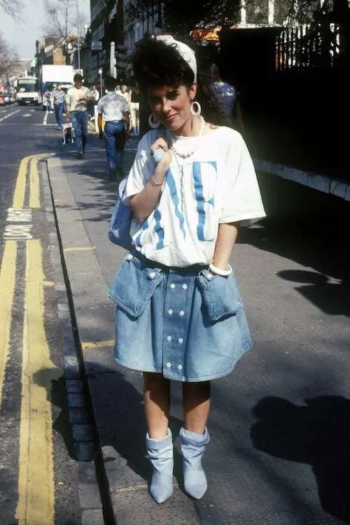 cute 80s fashion women