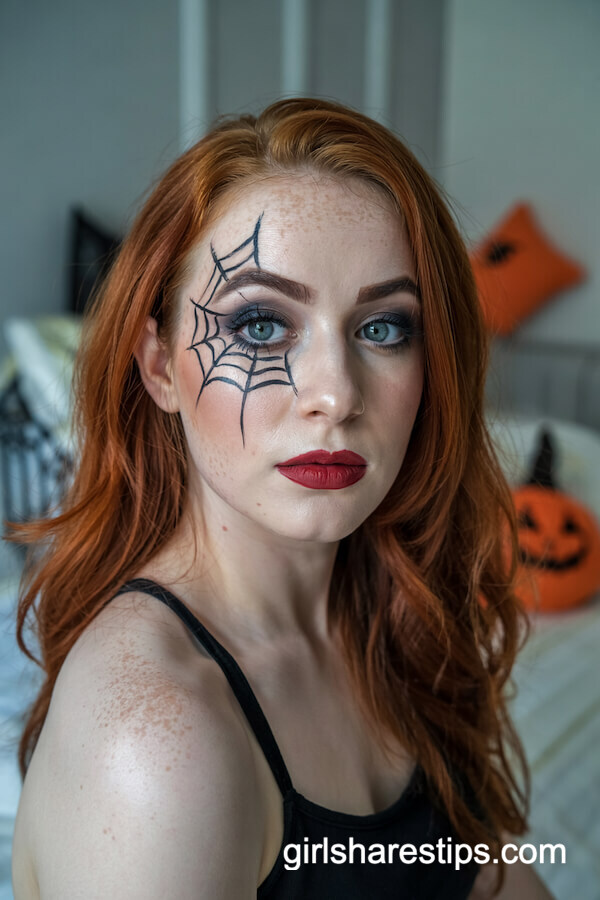 Spooky Spiderweb Eyes