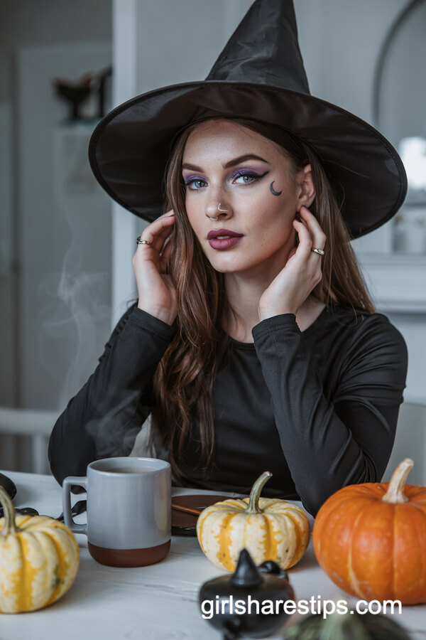 Bewitching Witch with Purple Glam