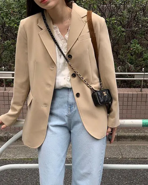 cute Korean outfits with jeans