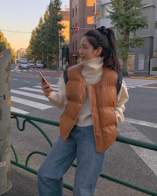 cute Korean outfits with jeans