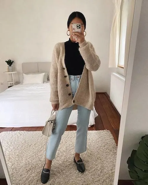 cute cardigan outfits