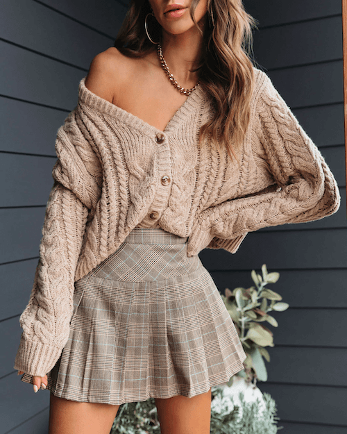 chic cardigan outfit ideas