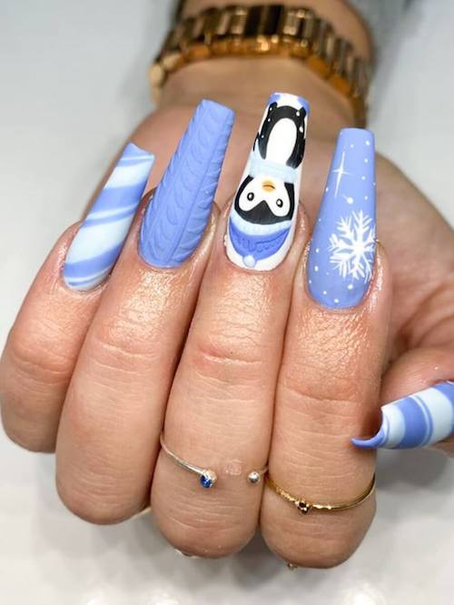 cute christmas nails