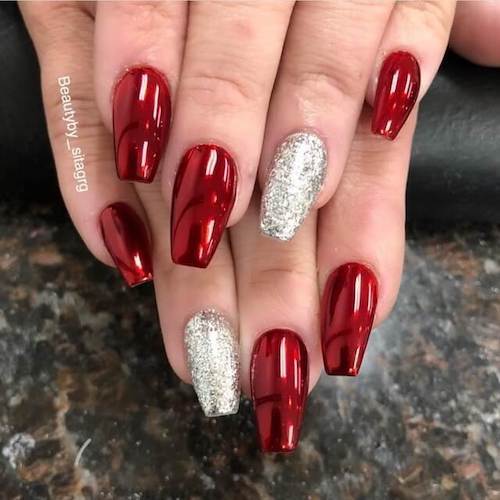 cute christmas nails