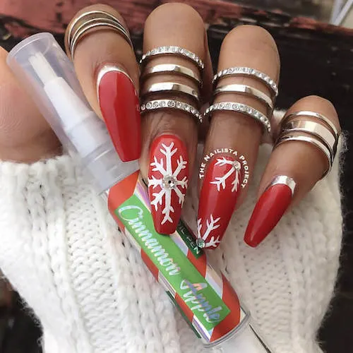 cute christmas nails