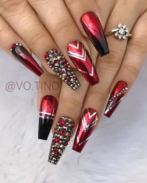 cute christmas nails