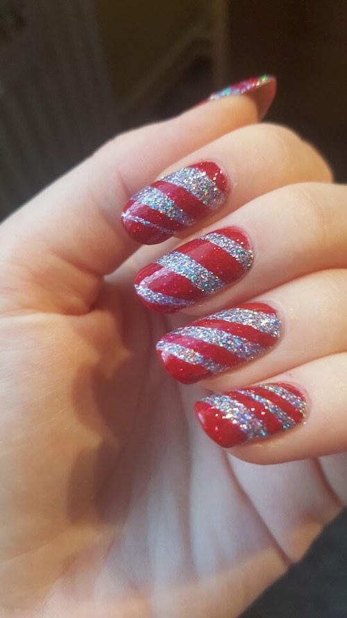 cute christmas nails