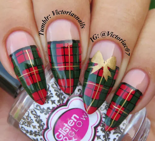 cute christmas nails