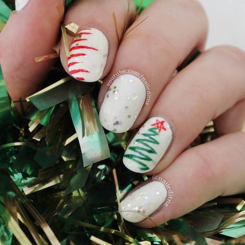 cute christmas nails