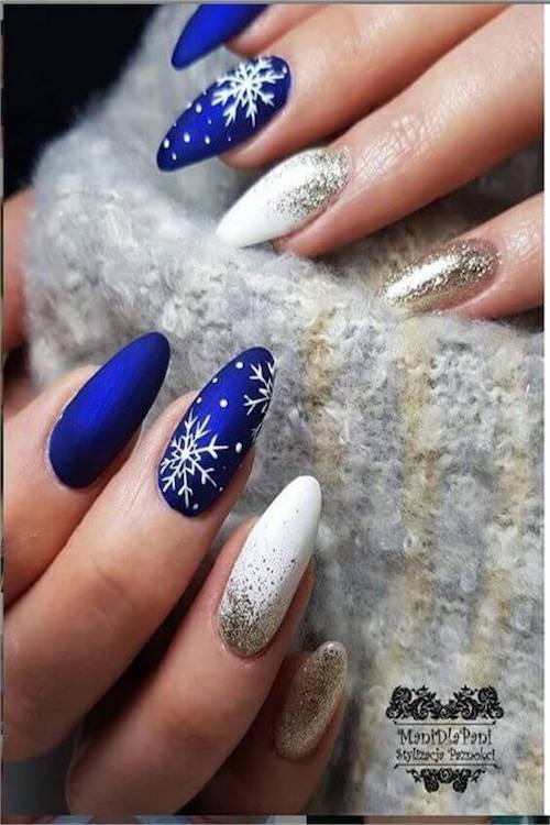 cute christmas nails