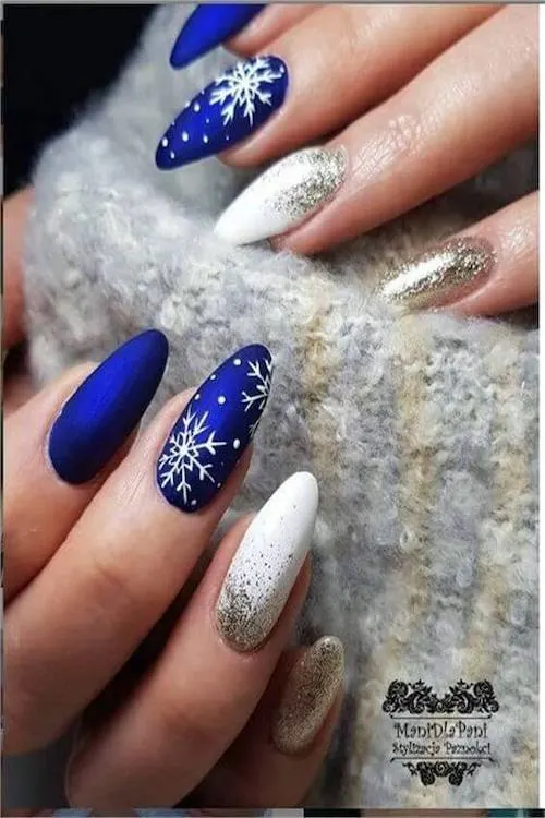 cute christmas nails