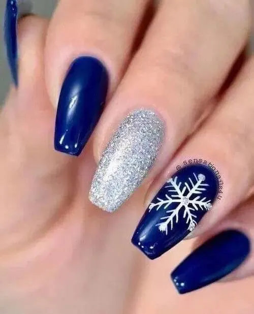 cute christmas nails