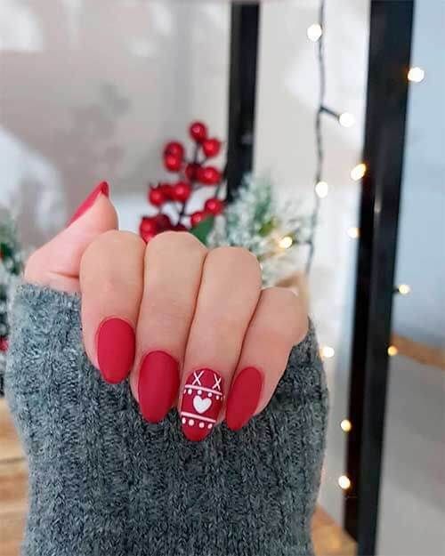 cute christmas nails