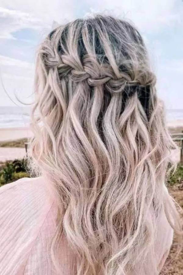 Waterfall Braid Waves