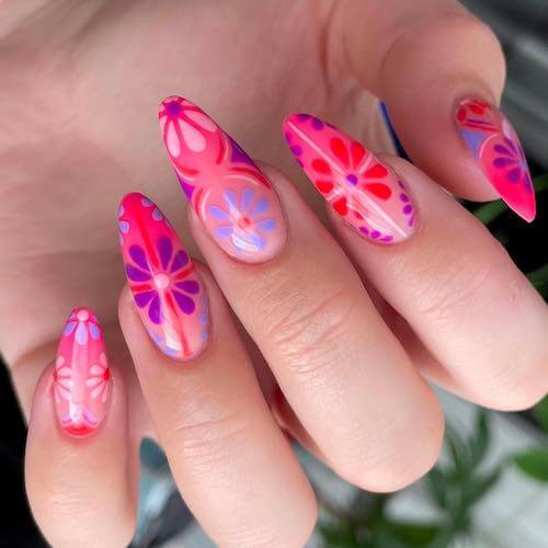 hot summer nail designs