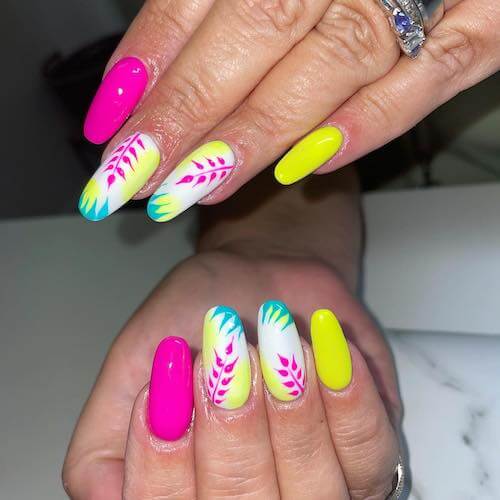 hot summer nail designs