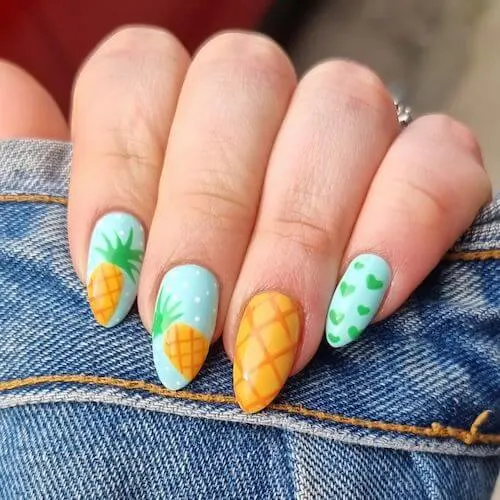 hot summer nail designs