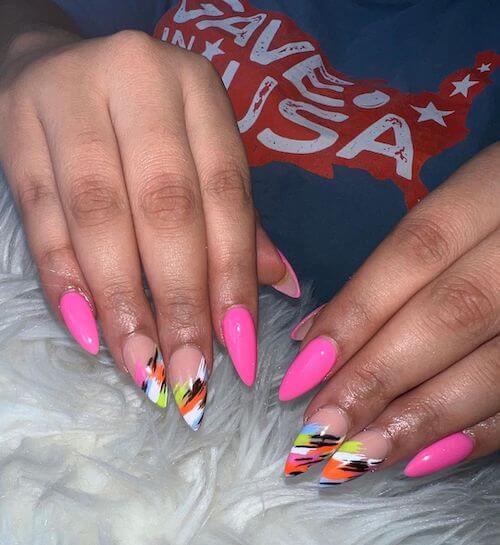 hot summer nail designs