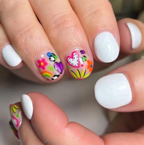 hot summer nail designs