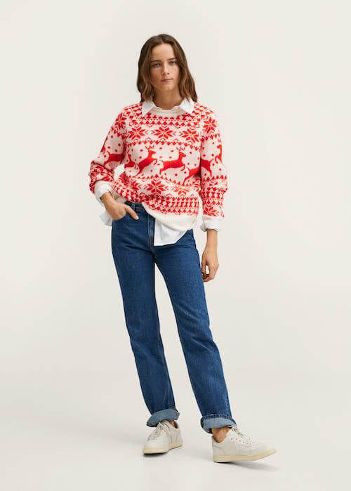 cute outfits with ugly Christmas sweater