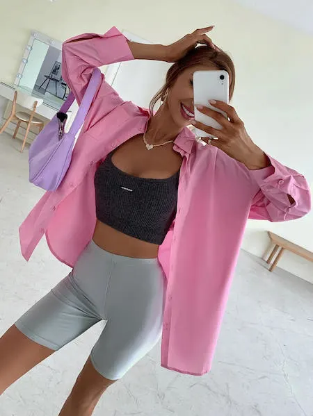 cute pink outfits style