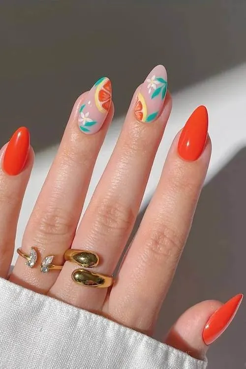 cute short summer nail designs