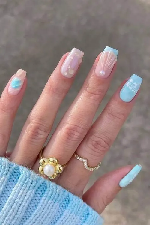 cute short summer nail designs