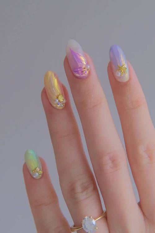 cute short summer nail designs