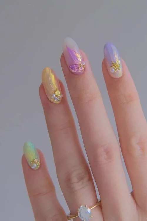 cute short summer nail designs