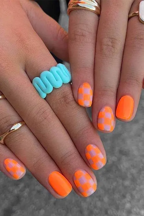 cute short summer nail designs