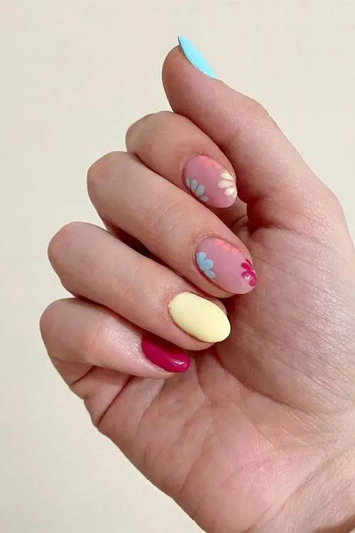 cute short summer nail designs