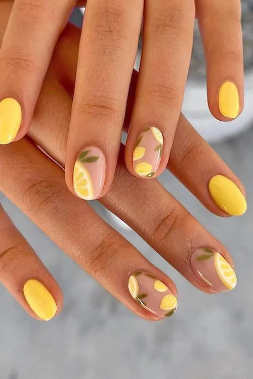 cute summer nails