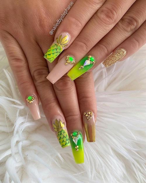 cute summer nail ideas