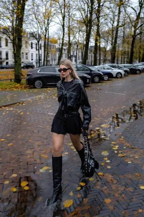 dark feminine outfits