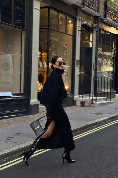 dark feminine outfits