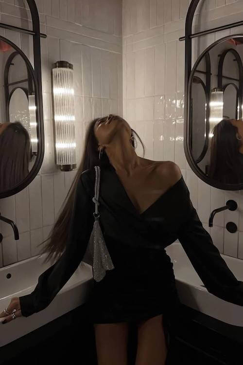 dark feminine outfits