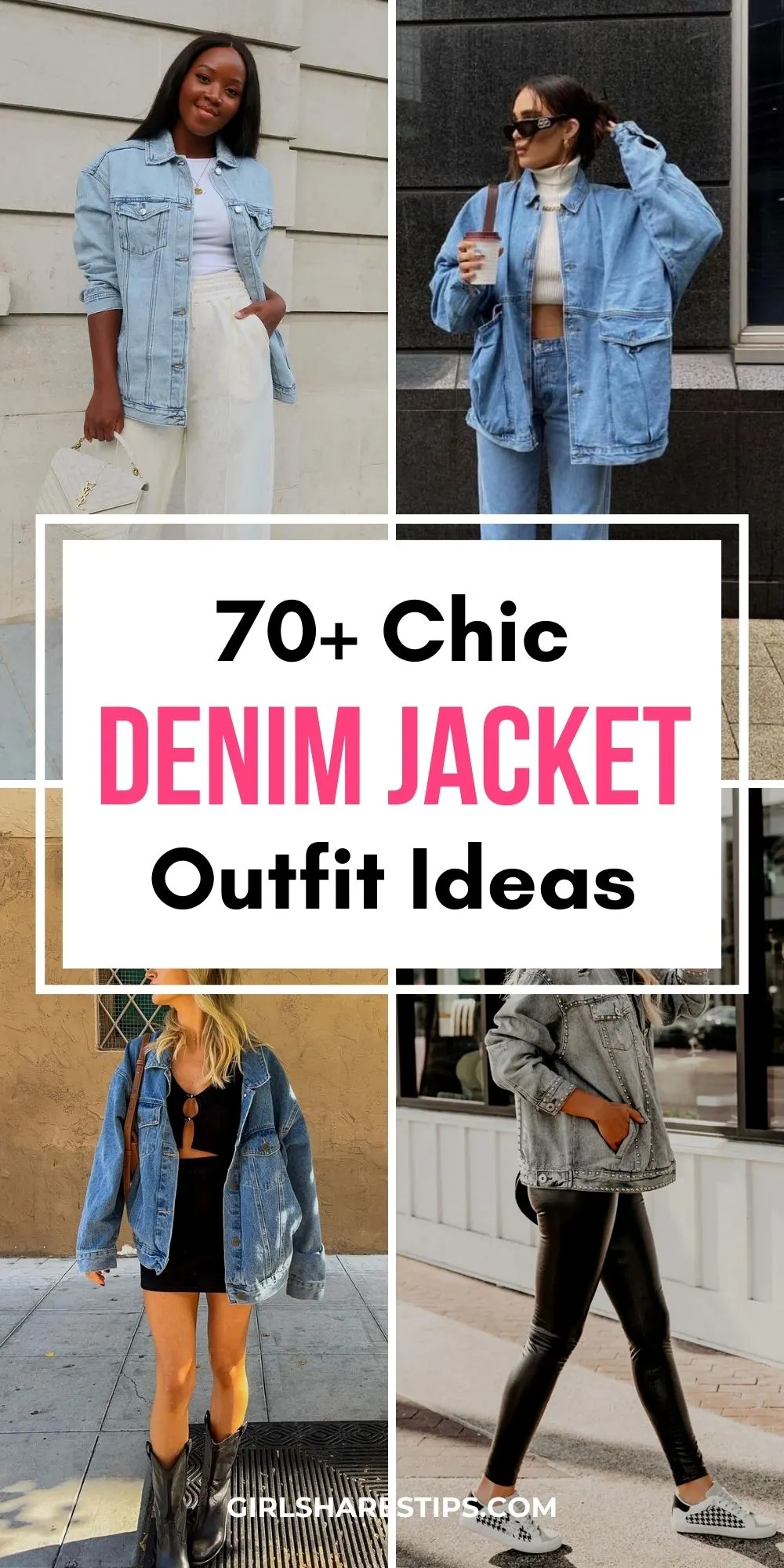 Best Oversized Denim Jacket Outfit Ideas 2023 - LadyFashioniser.com-kimdongho.edu.vn